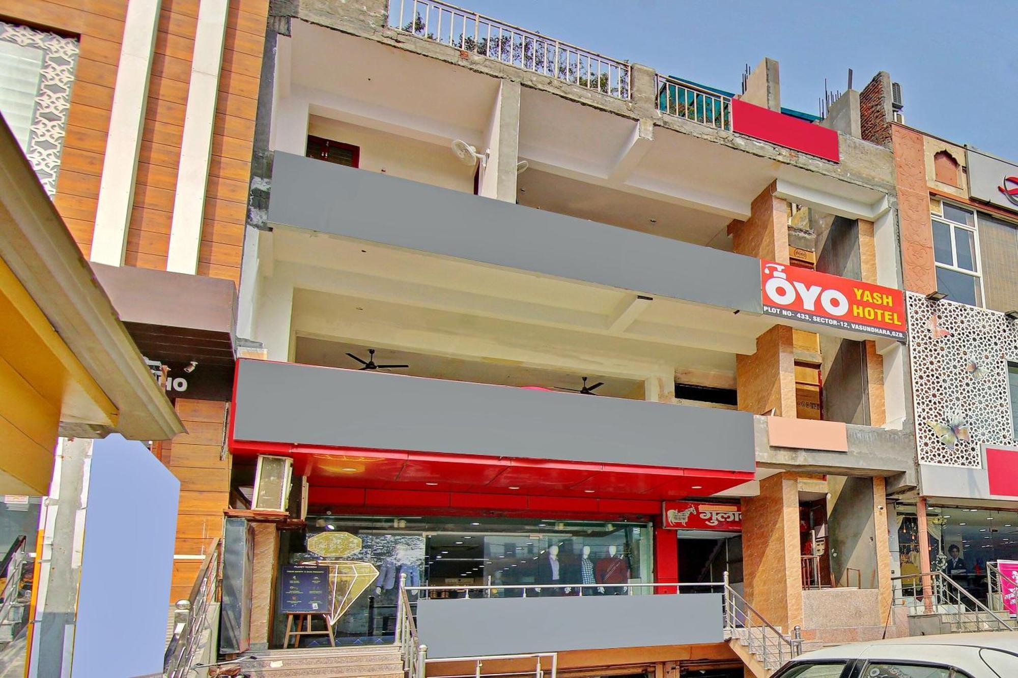 Hotel O Yash Hotel Ghaziabad Esterno foto